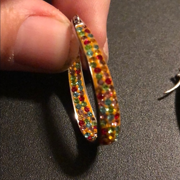 Multi-color Earring - Picture 2 of 2